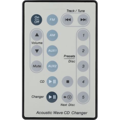 Télécommande de Remplacement pour Lecteur Multidisques A3 - Compatible avec Système de Lecture (1/5)