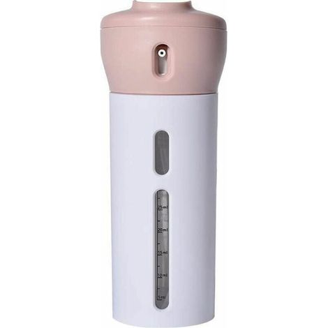royaluxe - Ensembles de bouteilles de distributeur de voyage 4 en 1, lueur étanche 4 en un distributeur de voyage lotion shampooing gel distributeur de voyage, contenants de toilette rechargeables app (1/5)