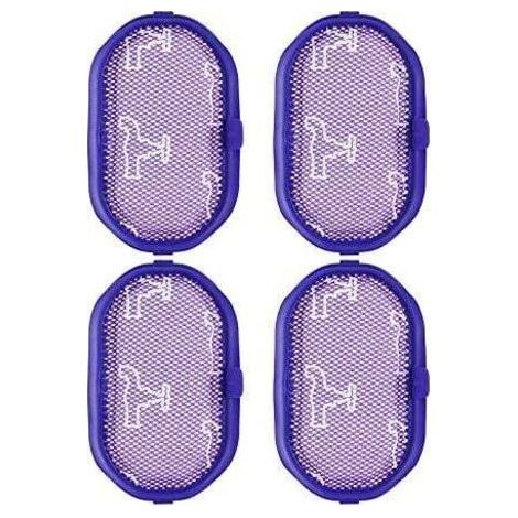 Paquete de 4 filtros de repuesto lavables Ulisem para aspiradoras Dyson D30, DC31, DC34, DC35, DC44, DC45 y DC56. (1/4)