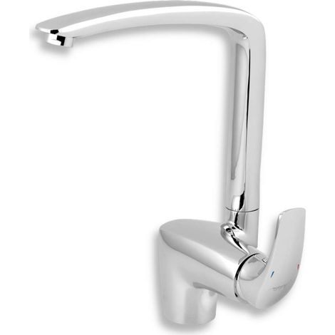 Novaservis Metalia 57 - Miscelatore da lavello sottofinestra, cromo 57115,0