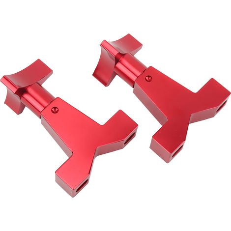 Support de montage pour cric hydraulique 1 à 2,5 pouces, métal universel, tube ajustable, pour SUV RZR, rouge (1/5)