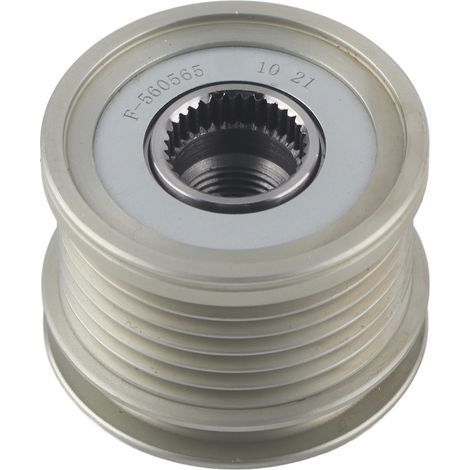 Poulie d'alternateur avec embrayage F‑560565 0121615027 compatible Citroën BERLINGO, C4, C5 (1/5)