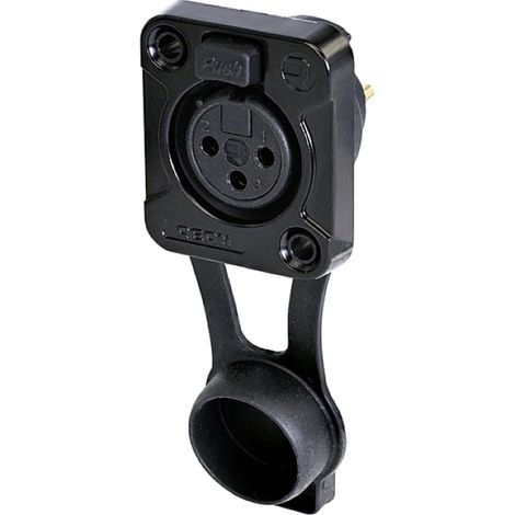 Rean AV RRX3F-Z-002-1 XLR-Steckverbinder Buchse, Einbau Polzahl: 3 1 St.