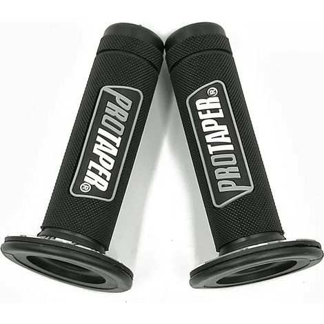 Poignée moto Manere Mmgoqqt, caoutchouc antidérapant, 22x24mm, lot de 2 pièces, poignées guidon universelles, grip confortable, remplacement facile.