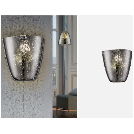 Aplique de Pared de estilo moderno Quasar 1xE27 Con Bombilla Blanco Cálido [SCH-436631