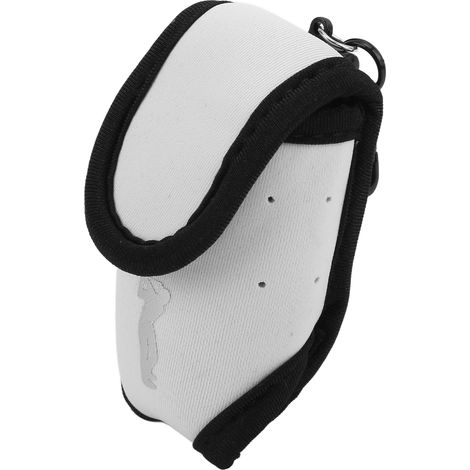Mini sac banane pour balles de golf, élastique, durable, moderne et portable, blanc. (1/5)