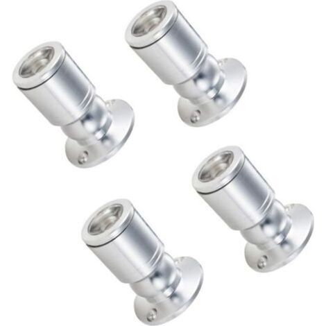 Mini Recessed Spotlights for Showcase - LED, miniature spotlights, ceiling surface, 1W (1/5)