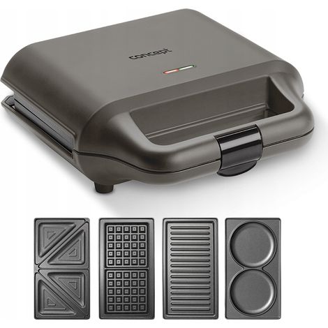 CONCEPT SV3057 Tostapane 4 in 1, 1 pz. (1/5)