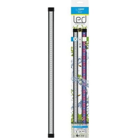 Ciano – Rampe LED 6500K pour aquariums – Convertisseur Aqua 60 et 80 LED – Spectre optimal 6300K – Étanche IP67 – 900 lumens (1/3)