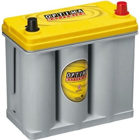 Batterie Dual Sprial Cell OPTIMA YELLOW TOP YT R - 2.7 12V 38AH 460 AMPS (EN) (1/6)