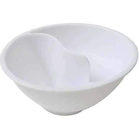 Bol à céréales compartimenté, vaisselle polyvalente, bol à flocons d'avoine séparé pour les aliments secs et humides, assiettes de petit-déjeuner, plateau 25-26 (1/5)