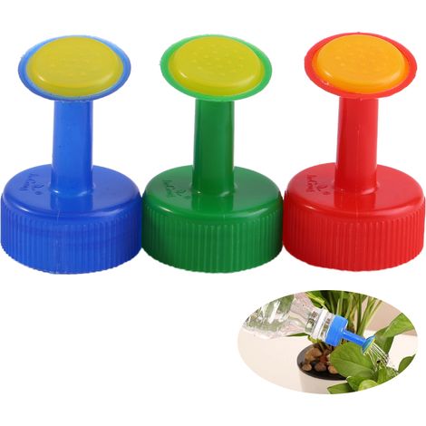 Bouchon Arroseur - Tête D'arrosage En Pp - Pour Fleurs Et Légumes - Lot De 3 Pièces (1/5)