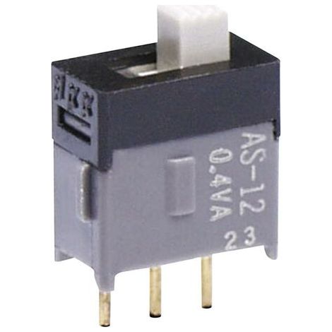 NKK Switches AS13AH AS13AH Interrupteur à glissière 28 V DC/AC 0.1 A 1 x On/Off/On 1 pc(s) D75981 (1/2)