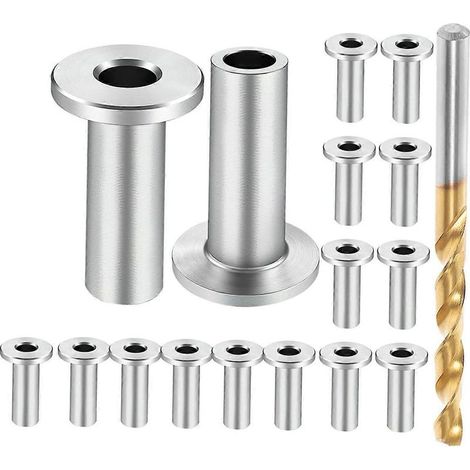 Manchons de protection en acier inoxydable pour garde-corps à câbles métalliques de 1/8 pouce