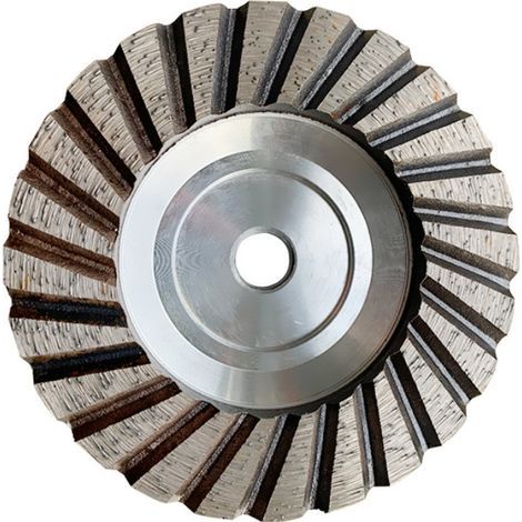 Qualité Professionnelle Disque Diamant à Meuler Granit 100 mm x M14 - diamant meule Turbo 100mm (1/5)