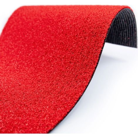 Gazon artificiel Event classé feu - Rouge - 8 mm - 2m x 2m (1/4)