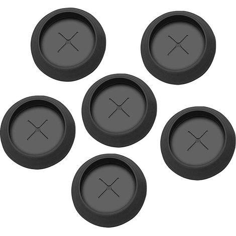 Lot de 6 œillets de rechange en caoutchouc pour sondes à viande, compatibles avec les thermomètres et outils de cuisson pour barbecues à granulés de bois. (1/5)