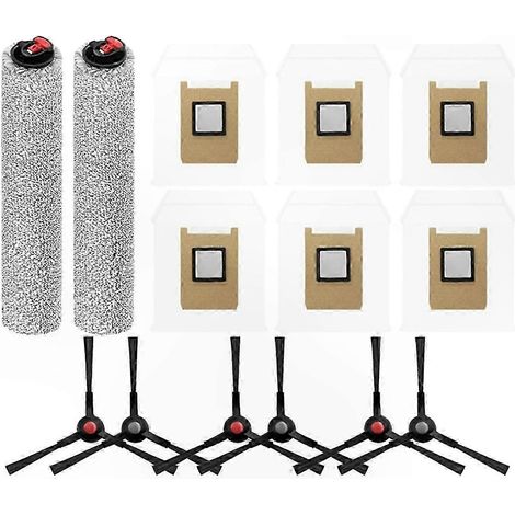 Wischmoppkopf und Seitenbürste für Omni E25 E28, Komplettes Reinigungsset, Ersatzteile, Wischmoppkopf mit Walze, Passend für die Modelle E25 und E28 (1/5)