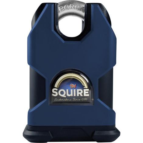 Squire SS50CS Stronghold 50mm Solid Steel Padlock with Closed Shackle – CEN4 Security Grade, Boxed