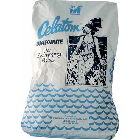 Filtration impuretés eau piscine hth Diatomées FW60 - 20 kg