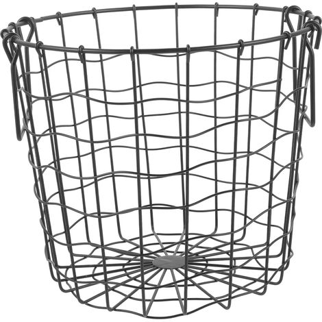 Panier De Rangement Pour Bûches Organiseur De Bois De Chauffage Support En Métal Pour Bois De Chauffage Non Conçu Facile À Déplacer Large Application (1/5)