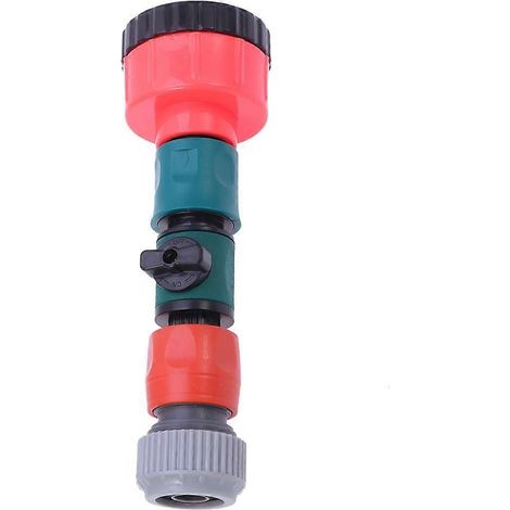 Water Lawn Sprayer Metal Sprinkler Tool Long Stick Design 20x6.1x6.1cm Garden Watering 1Set (1/5)