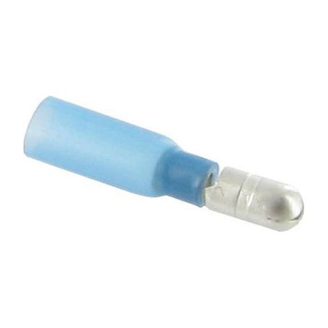 Cosse electrique male ronde bleue de 4 thermoretractable 10 cosses