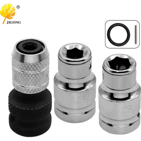 Tête de conversion pour étui télescopique 12,5 mm vers 6,35 mm conversion 12,5 mm vers 8 mm/10 mm. (1/5)