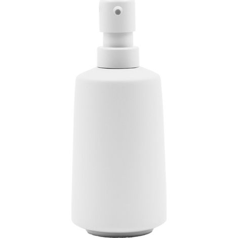 Distributeur de Savon en Céramique "Ceralia" 19cm Blanc (1/3)