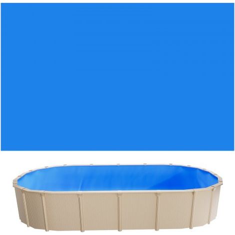 Liner per Piscina Ovale 375 x 610 cm con Bordo a Incastro (1/5)