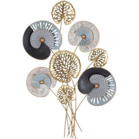 Pannello decorativo muro Mauro Ferretti metallo multicolore 70x102 cm (1/5)