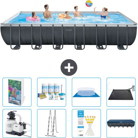 Ultra XTR Pool Rechteckig - 732x366x132 cm - 9-teilig S632