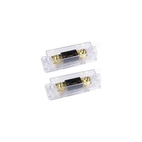 100A Porte-fusible ANL 100A ANL Fusible Lame d'or Voiture Automobile l'audio Puissance sécurité protéger plaqué pour Calibre 0 2 4 (1/5)