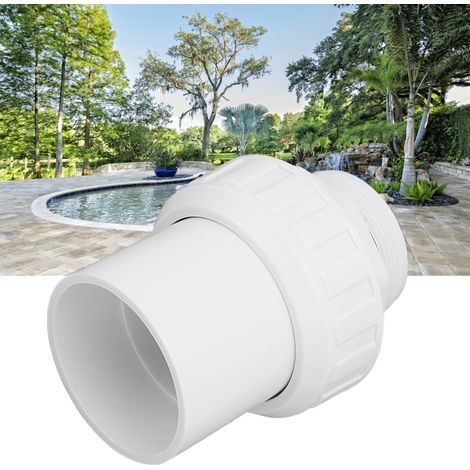 Schwimmbadpumpen-Filteradapter – G2-Außengewindeadapter für Whirlpool und Schwimmbad – ABS-Schnellverbinder – Robust und leicht – 225 g (1/5)