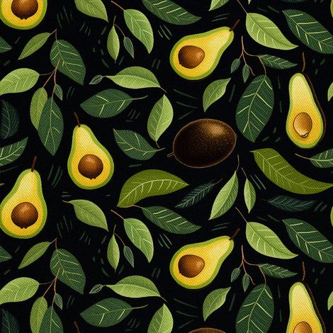 Tela decorativa para exteriores Oxford - Motivo frutal DX6134 (1/5)