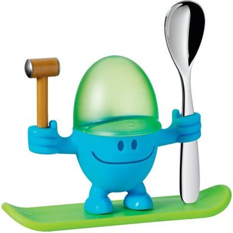 McEgg Eierbecher mit Löffel, Blau / WMF (1/4)