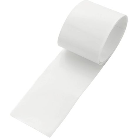 TRU COMPONENTS 93014c86d Termoretraibile per batterie senza colla Bianco 55 mm 27.50 mm Restringimento:2:1 1 pz. (1/2)