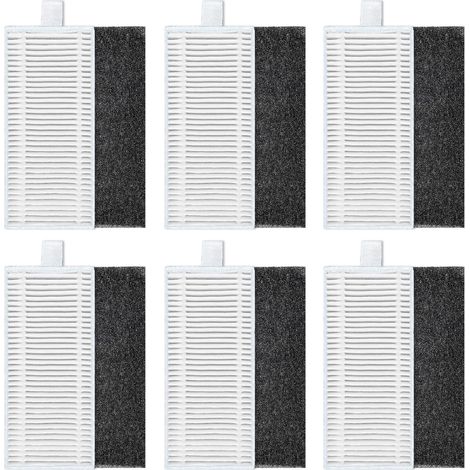 6 Pièces M3 filtres de rechange pour Lefant M 3 / M3 Gen2/Gen1 / M 3 Max aspirateur balai sans fil, réutilisables, pièces de rechange pour filtre à eau (1/5)