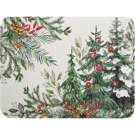 Tapis De Sechage Pour Vaisselle - Microfibre Absorbante 45 X 60 Cm - Protection De Plan De Travail Cuisine - 1 Piece (1/3)