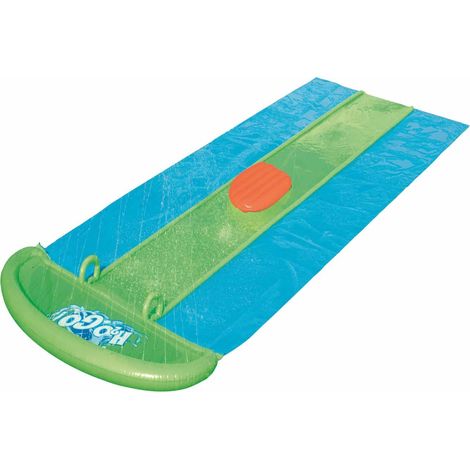 Tapis de Glisse Toboggan d'Eau Gonflable Bestway H2O Go Slime BlastTriple 549 cm