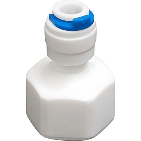 Conector rápido de 1/2 GW x 1/4 QC para filtros de agua de refrigerador por ósmosis (1/2)