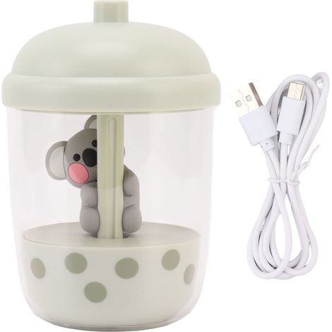 Humidificateur portable à brume fraîche Koala, humidificateur de bureau USB pour la maison Matcha (1/5)