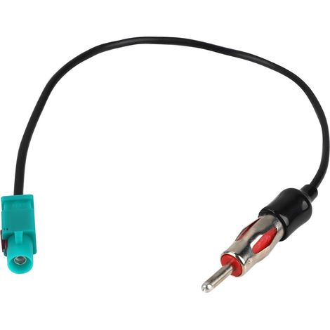 Adaptateur Antenne Autoradio,Câble Convertisseur Fakra Z mâle vers DIN mâle Antenne Voiture,Adaptateur Autoradio Compatible avec Audio Stéréo de Véhicule et Lecteur Multimédia (1/5)