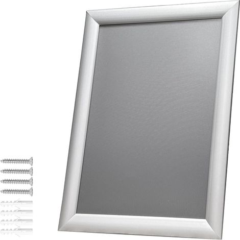 Clic Clac Cadre A4 21x30 cm 25mm Épaisseur Blanche Porte Affiche Clipser Encliquetable (1/5)