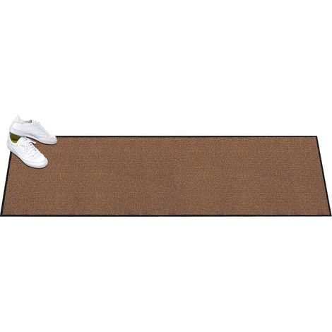 Alfombra mercury faro dimensiones 60 x 180 cm marrón