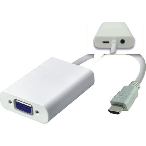 Adattatore MicroConnect HDMI-VGA maschio/femmina