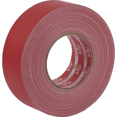 Cinta adhesiva kip 323 gaffer’s tape fuerte adherencia alta visibilidad