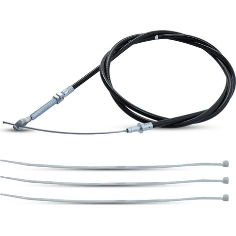 Kit de câble d'accélérateur pour Manco Go Kart moteur Predator 212 cc GX160 GX200 196cc 5,5 hp 6,5 hp, longueur de câble de 71 pouces avec gaine de 63 pouces, remplacement ASW 8252-1390 (1/5)