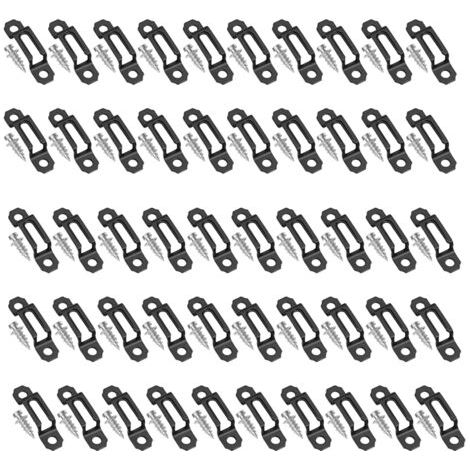 Vis de fixation invisibles pour meubles et placards, accessoires de montage, vis de fixation pour armoires et placards (1/5)