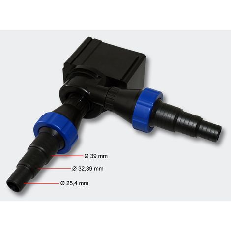 Pompe à eau de bassin filtre filtration cours d'eau eco aquarium petit étang eco 4500l/h 30 Watts